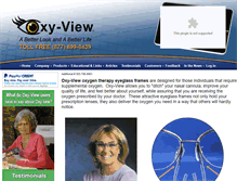 Tablet Screenshot of oxyview.com